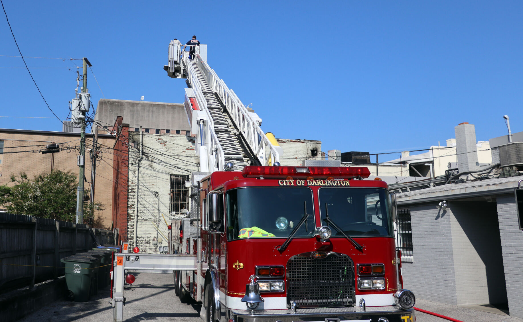 Downtown Darlington Fire
